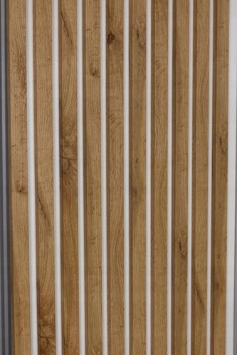 Lamele na BIAŁEJ PŁYCIE Ścienne 275x46 Listwy na Ścianę DĄB PREMIUM Kolory na Arena.pl