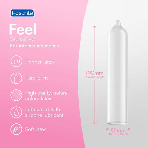 pasante sensitive/feel condoms 12 pcs na Arena.pl