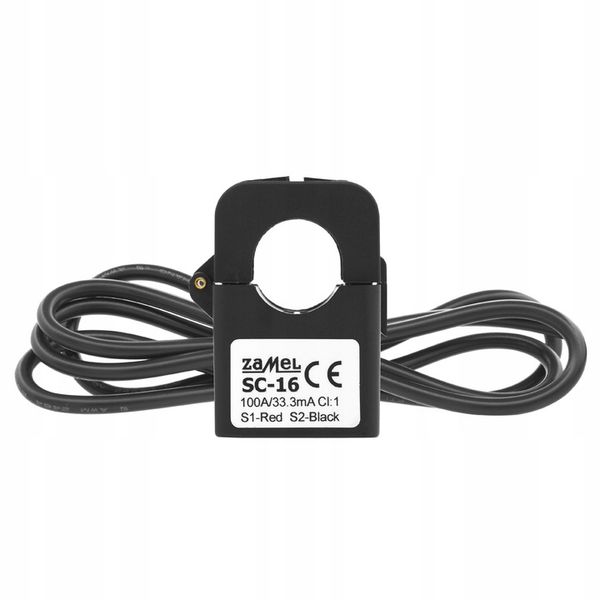 PRZEKŁADNIK PRĄDOWY SC-16 100A SUPLA zdjęcie 3