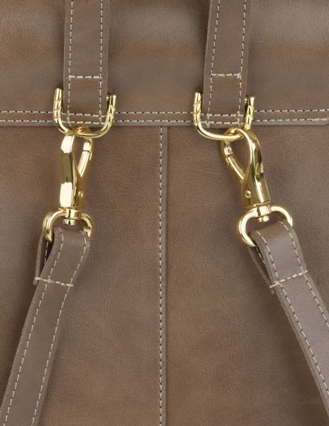 Jasny brąz plecak damski Dominica - Giovani Jasny brąz Złoty zdjęcie 8