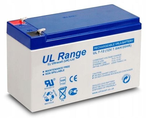 Akumulator UL 7-12 Ultracell 12V/7AH-UL na Arena.pl