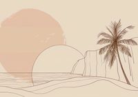 Plakat 84x59,5cm Szept Tropików