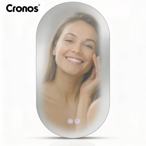 Lustro podgrzewane Cronos owalne 60x90cm na Arena.pl
