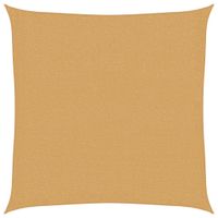Żagiel przeciwsłoneczny, 160 g/m², piaskowy, 2,5x2,5 m, HDPE