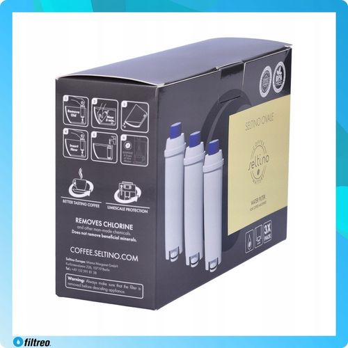 3x Filtry do ekspresu Delonghi Seltino Ovale wkłady wydajne Seltino na Arena.pl