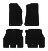 Dywaniki welurowe BASIC czarne Jeep Wrangler JL 5 drzwi 2018-2023