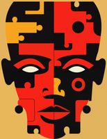 Plakat 50x65cm Puzzle Tożsamości