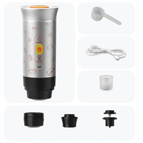 PODRÓŻNY ekspres do kawy mielonej+ na kapsułki CIŚNIENIOWY 20 Bar AEROGOGO na Arena.pl