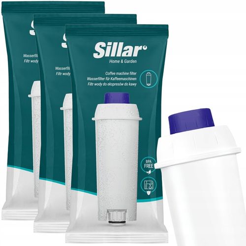 3x filtr wody do ekspresu Delonghi zamiennik - wkład filtrujący Sillar na Arena.pl