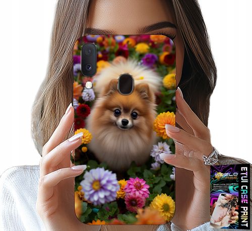 ETUI DO SAMSUNG GALAXY A20E - SŁODKI PIESEK, POMERANIAN CASE + SZKŁO na Arena.pl