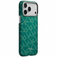 ETUI DO IPHONE 17 PRO MAX PITAKA MONOGRAM MAGSAFE ZŁOTO ZIELONY