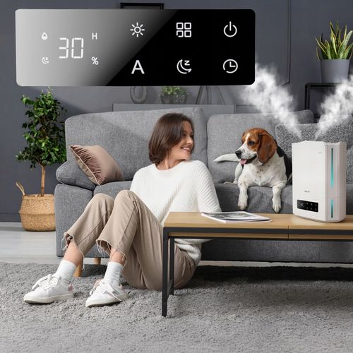 Nawilżacz powietrza ultradźwiękowy dyfuzor zapachowy MILO duży aż 5l na Arena.pl