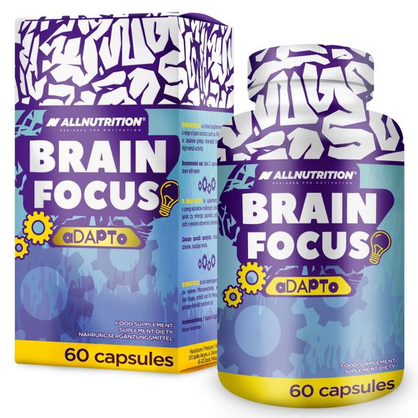 Brain Focus 60kap Allnutrition KONCENTRACJA zdjęcie 1