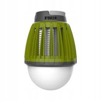 LAMPA NA OWADY KOMARY 2w1 LAMPKA AKUMULATOR NAMIOT TURYSTYCZNA IKN824 40m2