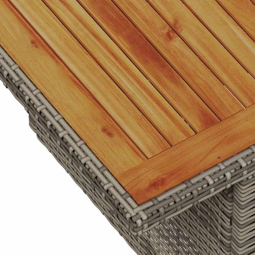 Zestaw Sof na Ogród 5 pcs Szary i brązowy 100 x 55 x 73 cm na Arena.pl