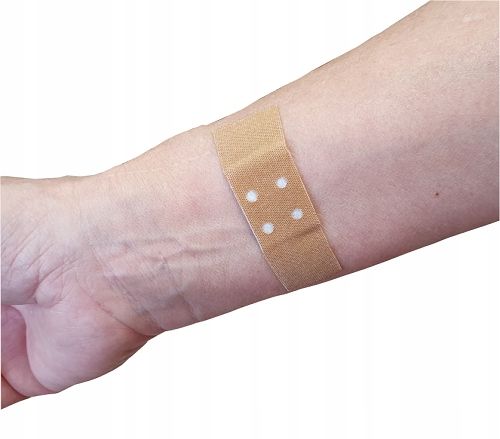 PLASTER Z OPATRUNKIEM 6CM x 5M DO CIĘCIA TKANINOWY zdjęcie 7