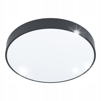 PLAFON EGLO ZUBIETA-A 1x18W LED CZARNY/BIAŁY 98894