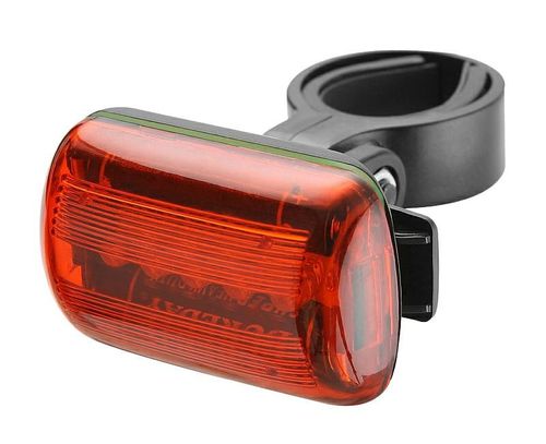 Lampka do roweru tył - 5 LED - do sztycy na Arena.pl