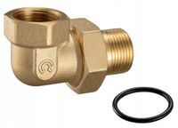 ŚRUBUNEK MOSIĘŻNY KĄTOWY 3/4" ARKA CALIDO CA/KG-9310-20-O Z O-RINGIEM