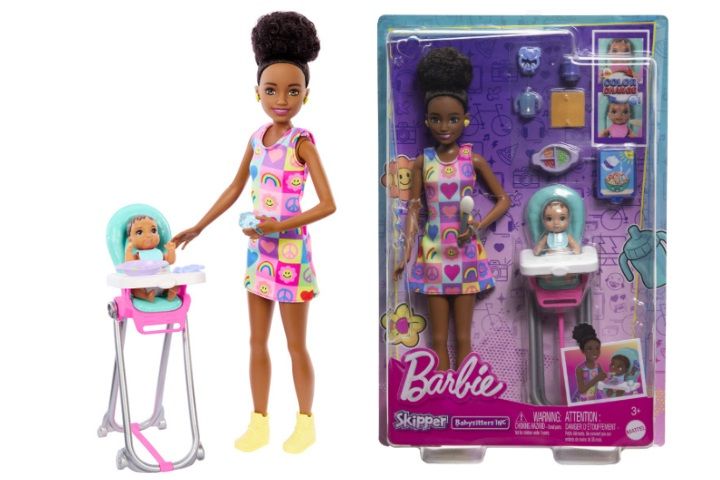 Barbie opiekunka Skipper+bobas HTK34 zdjęcie 1