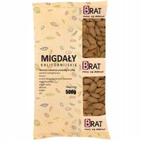 MIGDAŁY CAŁE 500g Kalifornijskie naturalne świeże