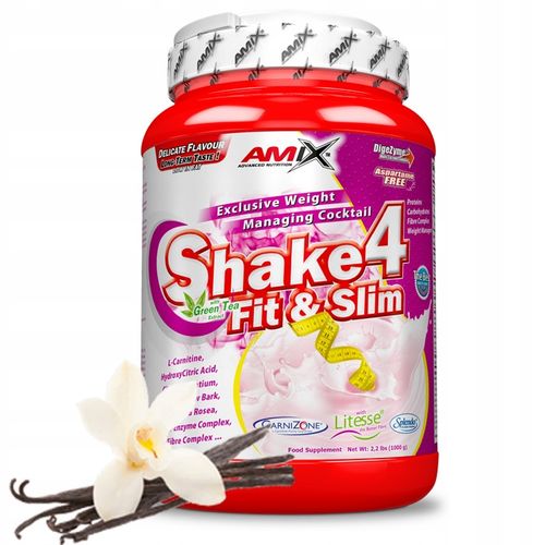 POSIŁEK w proszku na odchudzanie AMIX SLIME SHAKE koktajl dla kobiet na Arena.pl