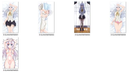 Dakimakura Wandering Witch: The Journey of Elaina DO WYBORU duża na Arena.pl