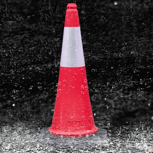 PACHOŁEK DROGOWY OSTRZEGAWCZY TWARDY ODBLASK SŁUPEK WYSOKI ODBLASKOWY 75 CM na Arena.pl