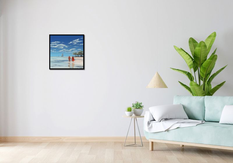 Plakat 50x50cm Spokój w Piaskach zdjęcie 4