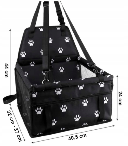 Fotelik samochodowy dla zwierząt na Arena.pl