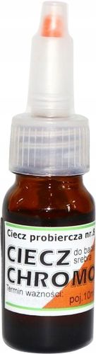 Ciecz chromowa probiercza do badania srebra 10ml na Arena.pl