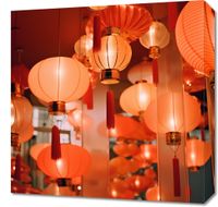 Obraz 50x50cm Festiwal Latarni