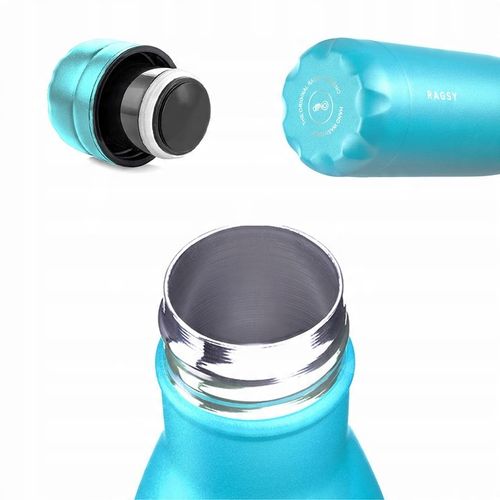 Butelka Termiczna Original 500 ml BPA FREE 12/24H - Mint / Błękitna na Arena.pl