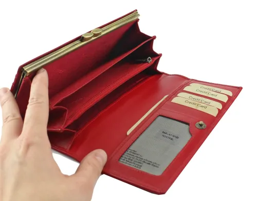 duży portfel damski skórzany na Arena.pl