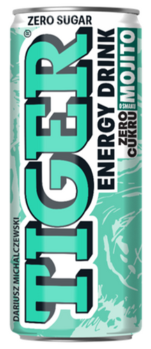Tiger Zero Mojito gazowany napój energetyzujący 250 ml na Arena.pl