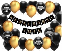 Zestaw balony Wieczór Kawalerski dekoracje ozdoby