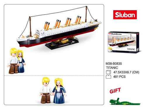 KLOCKI SLUBAN MB Statek Titanic MODEL Kompatybilne z LEG COB na Arena.pl