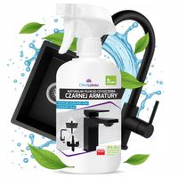 PŁYN ŚRODEK DO MYCIA CZYSZCZENIA CZARNEJ ARMATURY CERAMIKI EfektLotosu