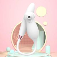 "Bezdotykowy masażer 2w1 z 9 trybami dla wyjątkowego relaksu"