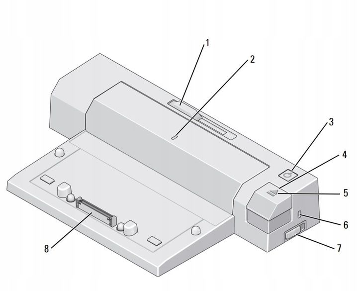 Stacja Dokująca Dell E-Port Plus Latitude E7240 E7270 E7440 E7450 E7470 zdjęcie 7