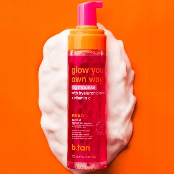 B.tan Pianka Samoopalająca DO OPALANIA Glow Your Own Way 200ml zdjęcie 3