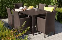 Fotel ALLIBERT Iowa brązowy