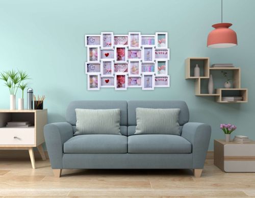 Fotoramka na 24 zdjęcia Solano biała na Arena.pl