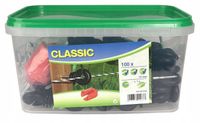 Zestaw CLASSIC izolator okrągły 100szt + NASADKA