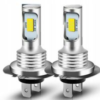 2x ŻARÓWKI LED H7 BARDZO MOCNE 8000LM 6500K 1:1 CANBUS 50000H 80W DC 12-24V