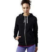 Bluza Reebok EL FullZip Fleece damska rozpinana sportowa z kapturem S