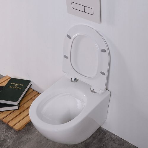 ZESTAW PODTYNKOWY 7W1 STELAŻ TECE + MUSZLA WC TORNADO SLIM +PRZYCISK na Arena.pl