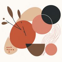 Plakat 70x70cm Szkic Warstw