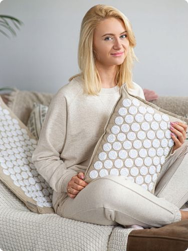 MATA DO AKUPRESURY Z KOLCAMI + PODUSZKA + TORBA na Arena.pl