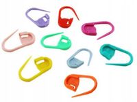 Agrafki bezpieczne znaczniki plastik 10 szt. 2,2cm